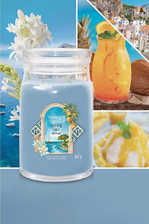 Actual product image Yankee Candle Azure Sky