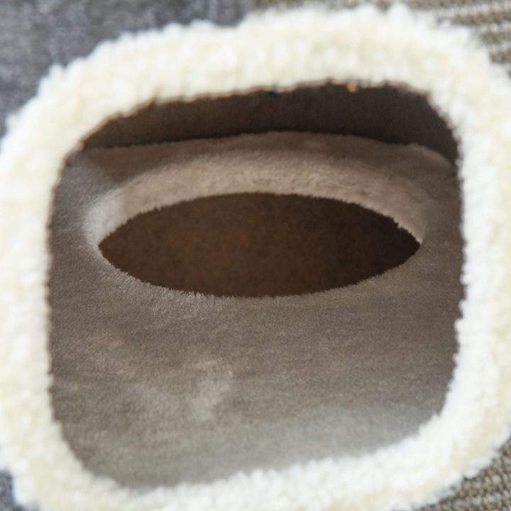 Actual product image Jamb Cat scratching post (74 cm, Grey, White)
