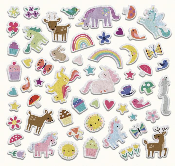 Produktbild Unicorni Magici - Sticker In Feltro