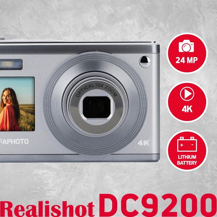 Produktbild AGFAPHOTO Realishot DC9200 silbern (24 Mpx)