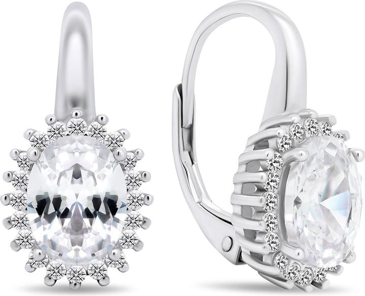 Produktbild Brilio Silver - Sparkling silver earrings with zircons EA401W
