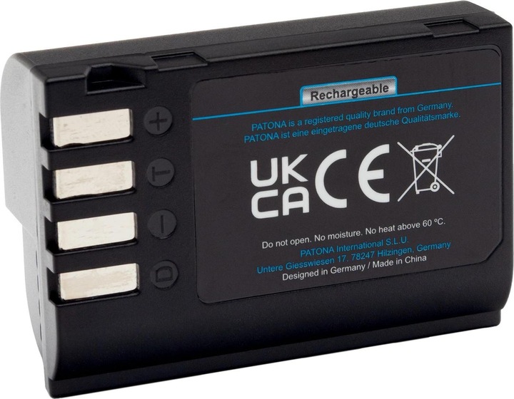 Actual product image Patona DMW-BLK22 (Rechargeable battery)