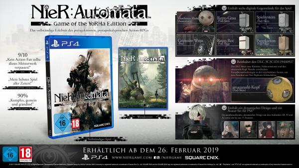 Produktbild Game NieR: Automata of the YoRHa Edition (PS4, DE)