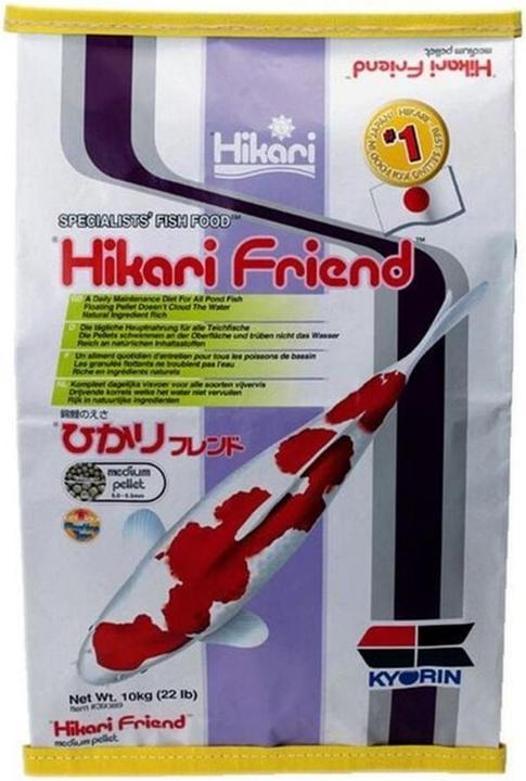 Hikari Cibo per koi Friend Medium, 10 kg (Koi, 28800 ml)
