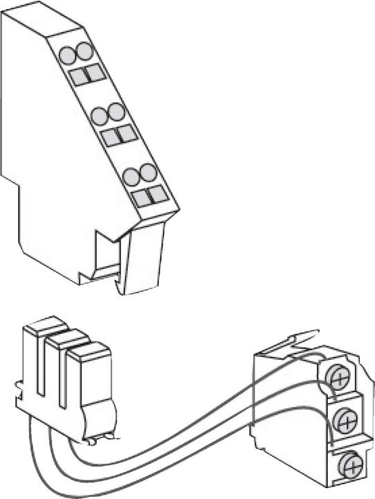 Actual product image Schneider Electric Auxiliary switch with 1 contact, Ith 5A 47339