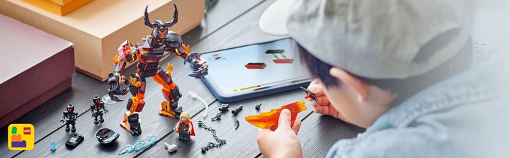 Immagine prodotto LEGO Figura di costruzione di Thor contro Surtur (76289, LEGO Marvel)