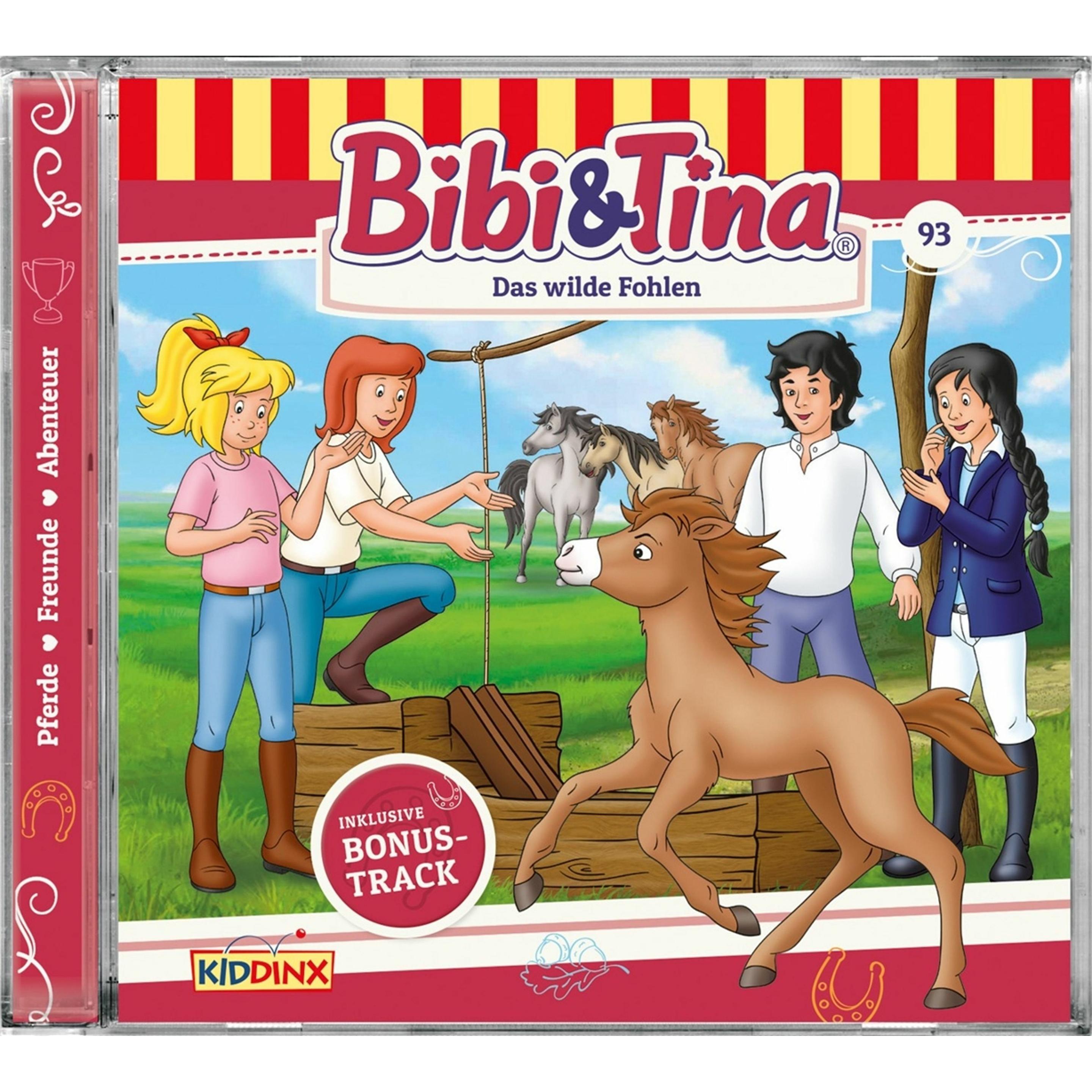 Bibi und Tina 093 - das wilde Fohlen, Hörbücher von Bibi & Tina