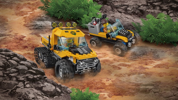 Produktbild LEGO Mission Dschungel-Halbkettenfahrzeug (60159, LEGO City)