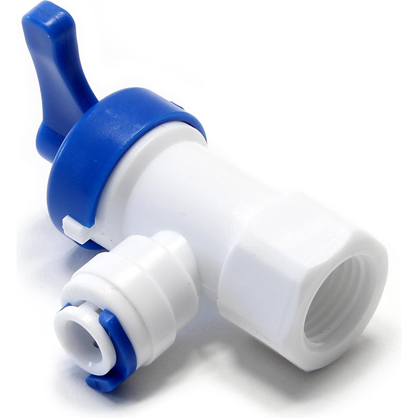 Thumbnail - Naturewater, Indoor Growing Bewässerung, Umkehr Osmose Wasserhahn Adapter 12,7mm IG Tank Ventil Bypass RO