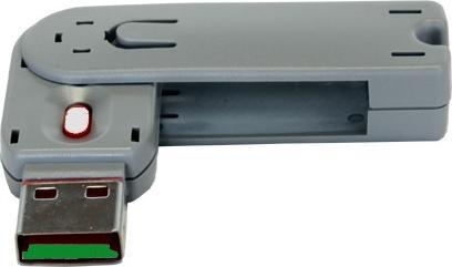 Actual product image Exsys 7 Port USB 3.2 Gen 1 Metal HUB, with3.2 Gen 1 USB cable screwable, DIN Rail- (USB-B, 7 ports)