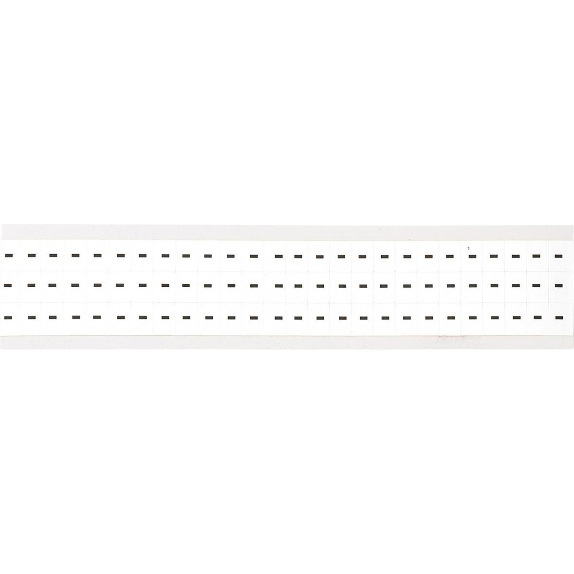 Brady NL-W05-(-), B-499, Schwarz auf Weiss, 9 x 13mm, Beschriftung: -, Schrifthöhe 8mm(25 K. á 78 E (NL-W05-(-))