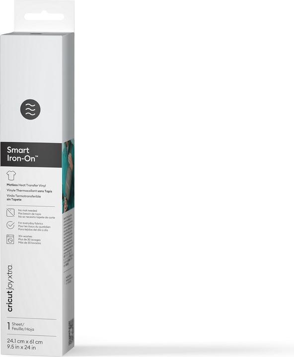 Actual product image Cricut Smart Iron-On Joy Xtra 24,1x61cm White (P)