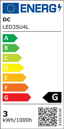 Energy Label Scharnberger+Hasenbein LED reflector lamp (GU4, 160 lm, 1x)