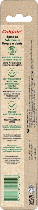 Actual product image Colgate Bamboo Charcoal (Soft, 1 x)
