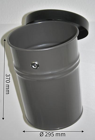 Produktbild kaiserkraft Wandabfallbehälter, abschliessbar (24 l)