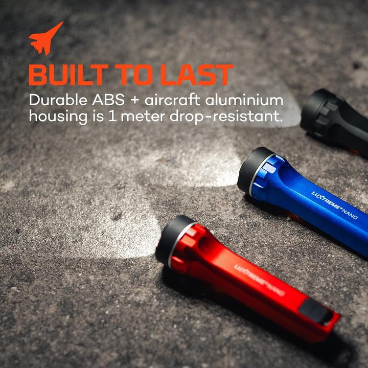 Actual product image Nebo LUXTREME NANO Taschenlampe, schwarz (8.50 cm, 420 lm)