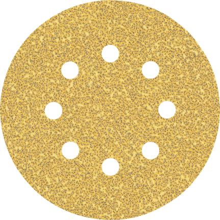 Actual product image Bosch Professional Zubehör Expert C470 Sandpaper with 8 holes for random orbital sander, 125 mm, G 180, 50 pcs. (180 degrees)
