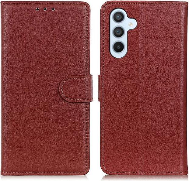 Image du produit MU Classic Série de couvertures de livres en cuir Litchi (Samsung Galaxy A35)