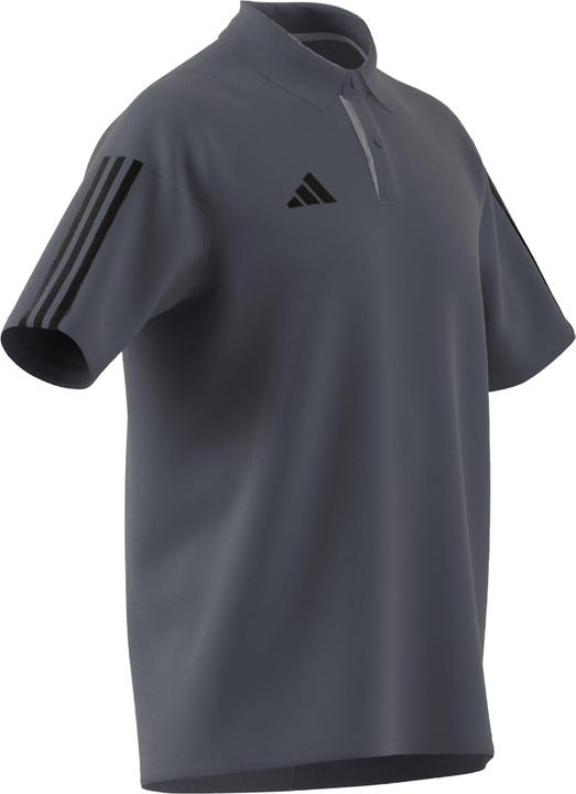Actual product image adidas Tiro 23 Competition Polo Mens T-Shirt Grey HU1344 (XL) (XL)