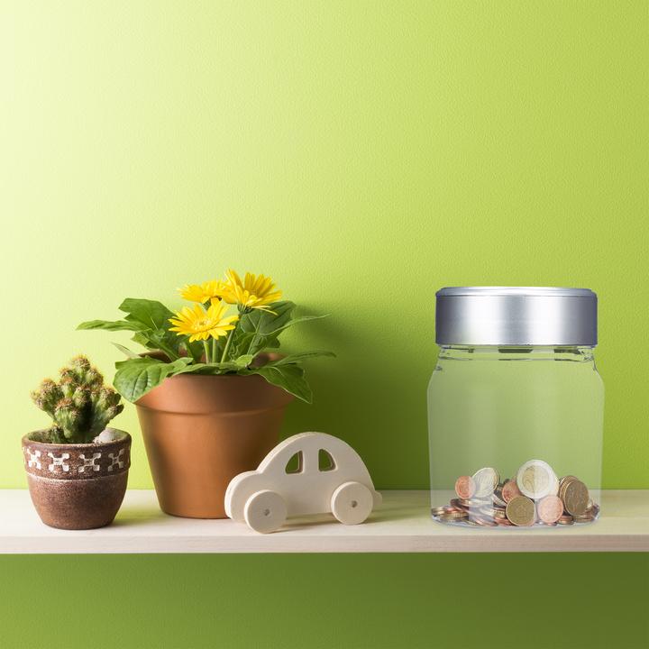 Actual product image Relaxdays Piggybank (11.5 x 11.5 x 16.5 cm)