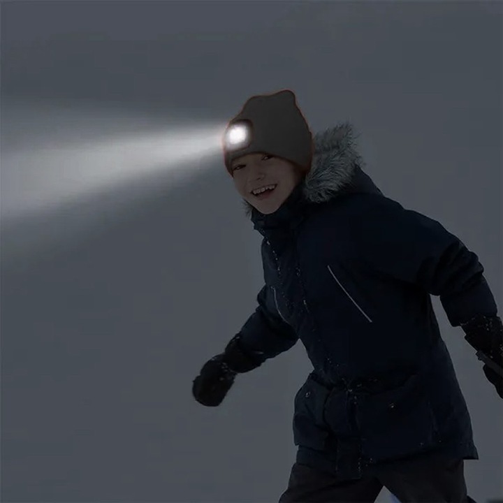 Produktbild Out of the blue Beanie-Mütze mit LED Licht Universalgrösse Schwarz