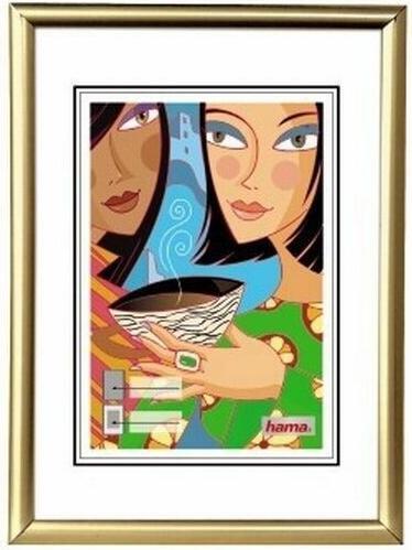Immagine prodotto Hama Cornice di plastica Madrid, oro, 10 (7 x 10 cm)