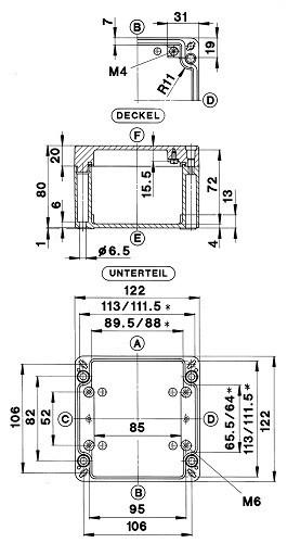 Actual product image Bernstein 1210000000 (Housing)