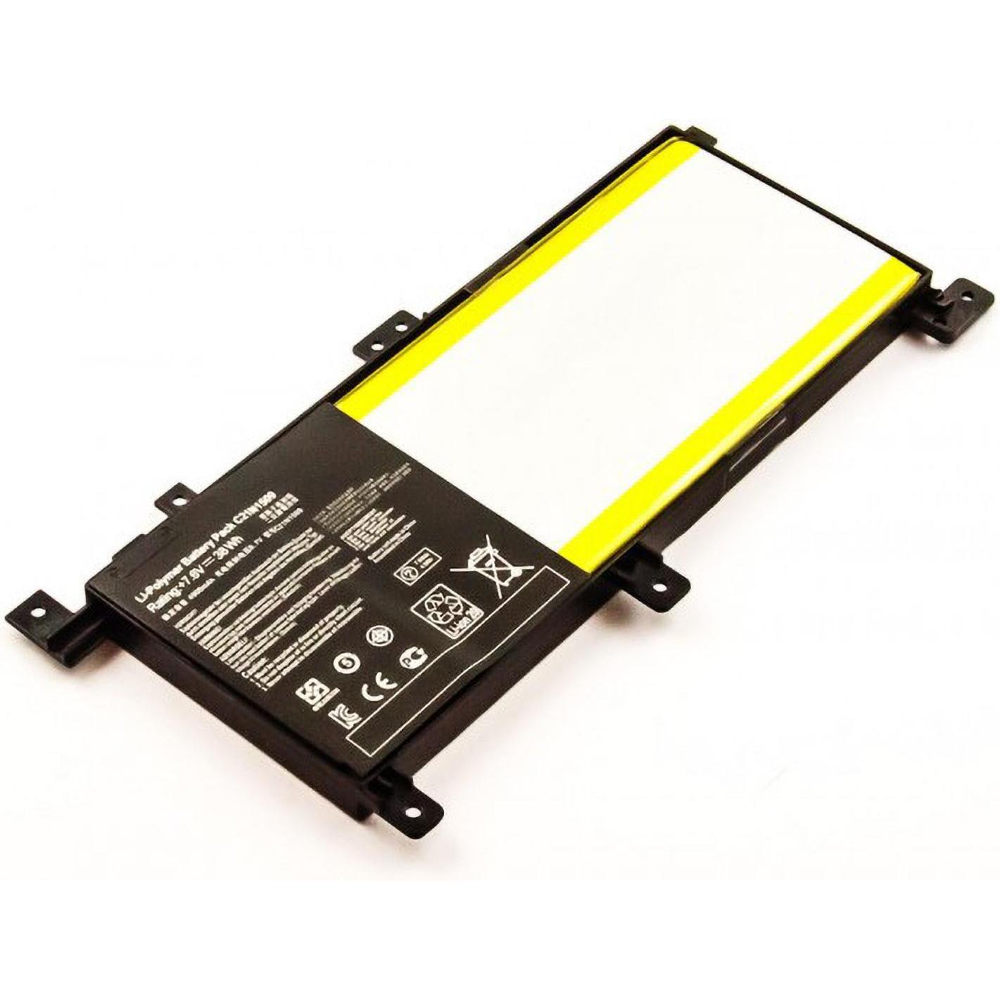 AGI Akku kompatibel mit Asus R558UQ-DM410T - Akku - 5.000 mAh (5000 mAh), Notebook Akku, Schwarz