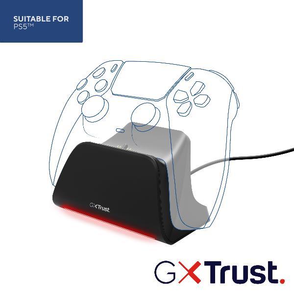 Immagine prodotto Trust Gxt255 Supporto Di Carica Ps5 Blk (PS5)