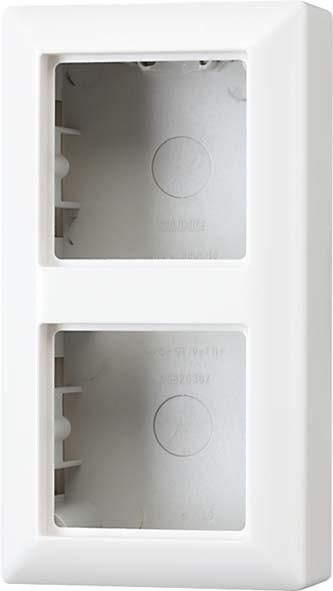 Image du produit JUNG Boîtier AP 2f Kst alu AS / AS 500 AS582AAL