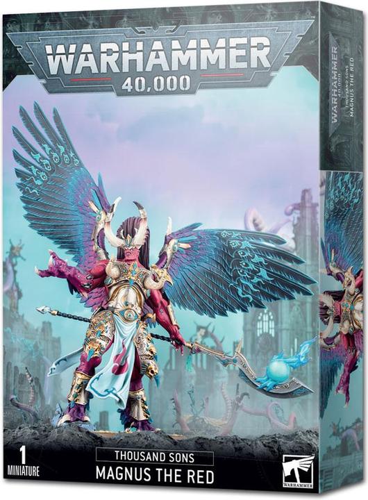 Actual product image Games Workshop Warhammer 40,000 - Thousand Sons Magnus the Red