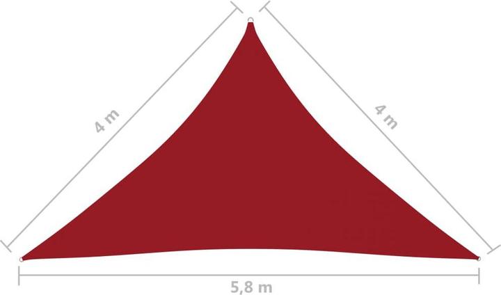 Actual product image VidaXL Voile d'ombrage (400 x 400 x 580 cm)