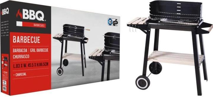 Actual product image BBQ Collection Rectangular carbon barbecue 54x34x6.5cm (34 cm)