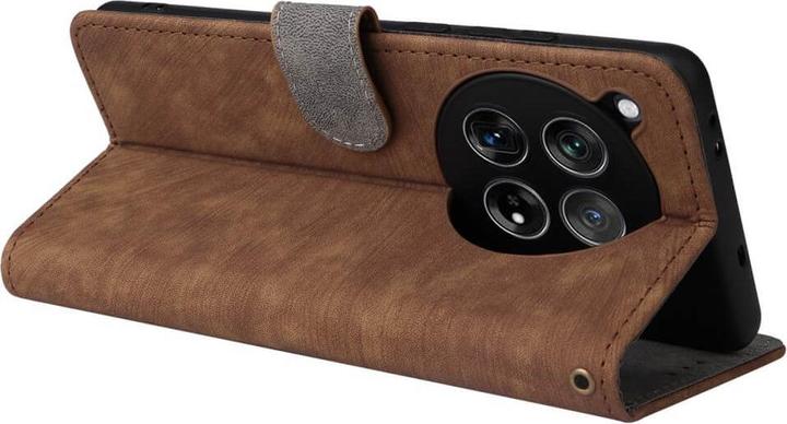 Actual product image Cover-Discount OnePlus 12R - Case with RFID blocker brown (OnePlus 12R)