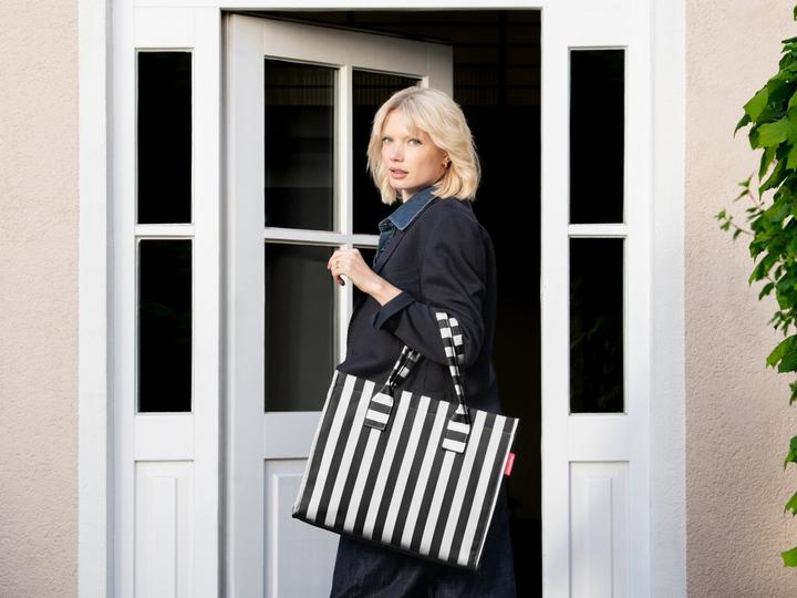 Produktbild reisenthel Tasche Daily Shopper Summerstripes Black