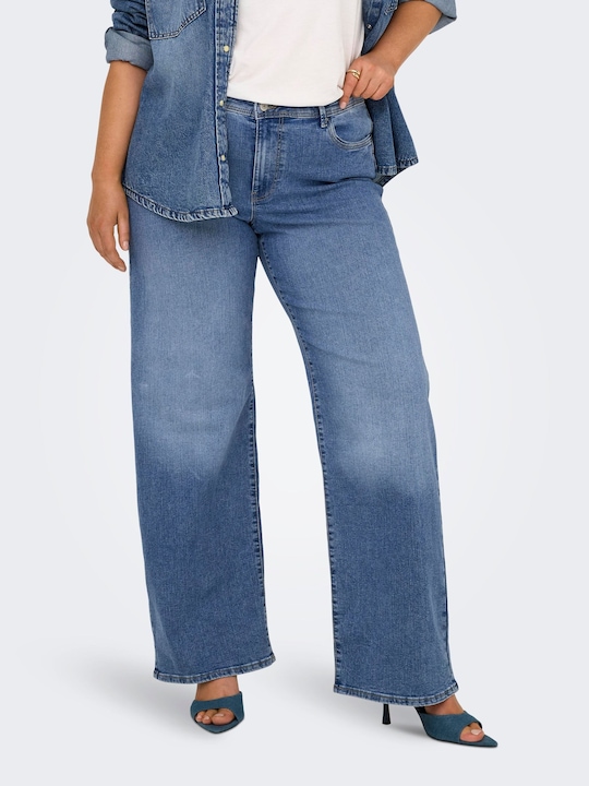 Immagine prodotto Only CARSALLY Mittlere Taille Weiter Beinschnitt Jeans Jeans mit weitem Bein (W52/L30)