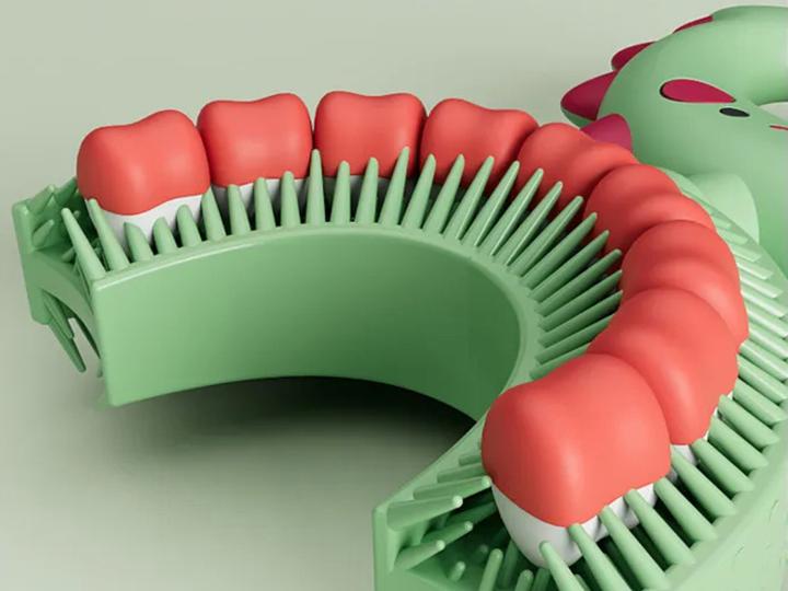 Image du produit VR Shinecon Kinderzahnbürste U-Form