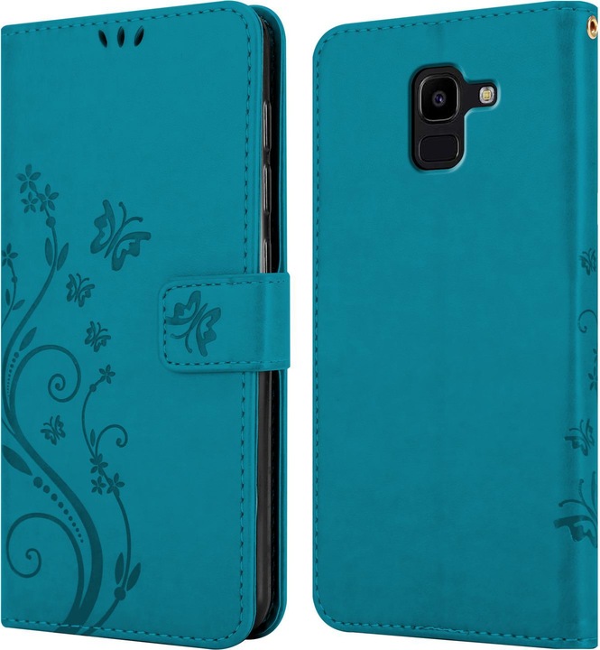 Immagine prodotto Cadorabo Copertina del libro di fiori (Samsung Galaxy J6 (2018))