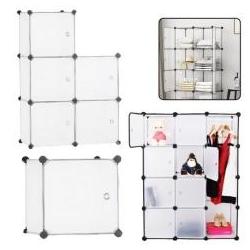 Lean Toys, Scarpiera, Modulares Regal für Schuhe und Accessoires, 5 Fächer