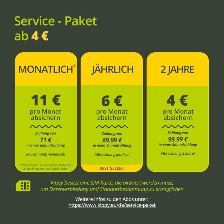 Produktbild Kippy GPS und Activity Monitor