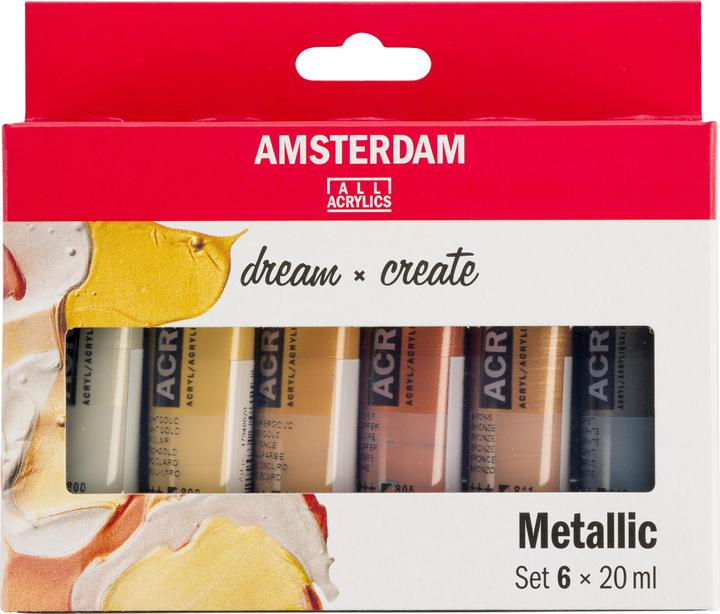 Produktbild Amsterdam Acrylfarbe (Multicolor, 120 ml)