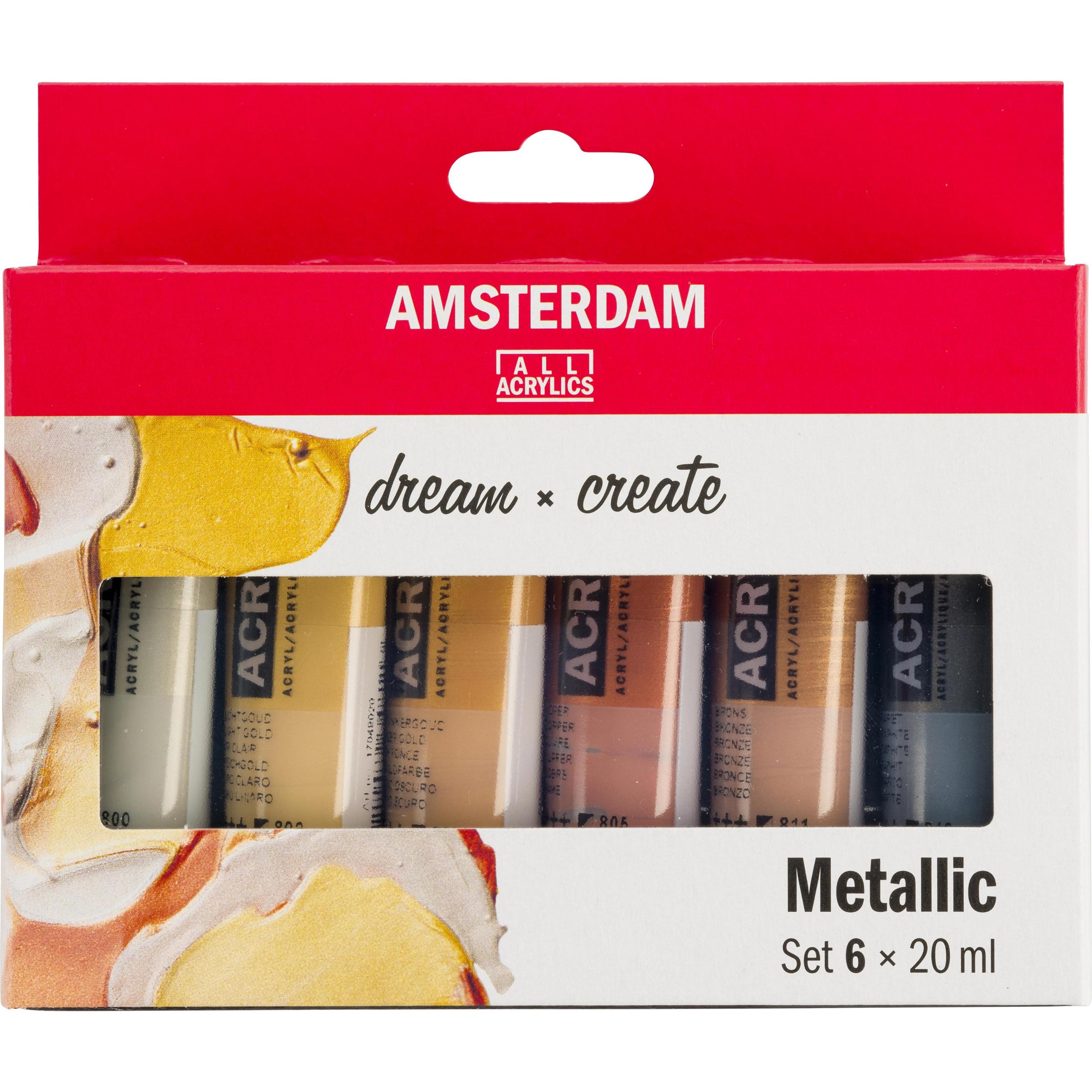 Amsterdam, Künstlerfarbe + Bastelfarbe, Acrylfarbe (Multicolor, 120 ml)