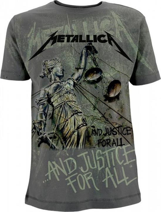 Metallica Justice Neon All Over (Jumbo Print) (L)