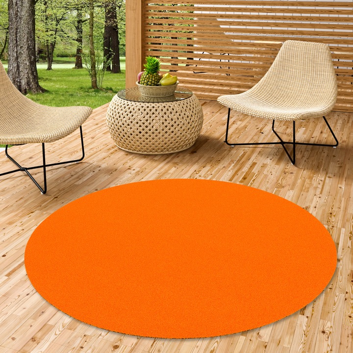 Actual product image Snapstyle Luxury Designer Artificial Turf Miami Round (133 x 133 cm)