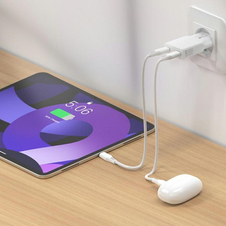 Produktbild 4smarts Netzladegerät PDPlug Slim Dual (30 W, 2 Ports)