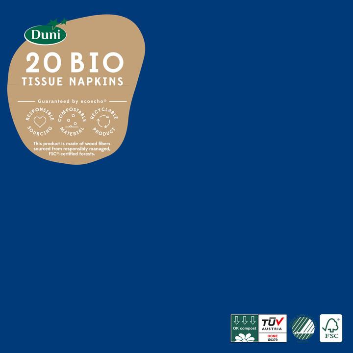 Produktbild Duni Unifarbig (20 Stk., 40 x 40 cm)