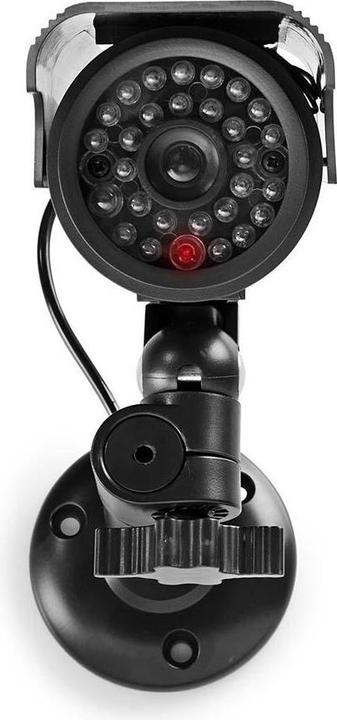 Image du produit Nedis Caméra de surveillance factice | Sphère | IP44 | Alimentation par batterie / alimentation solaire |