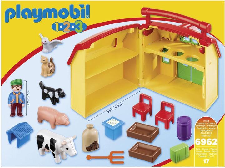 Immagine prodotto Playmobil La mia fattoria da asporto (6962, Playmobil 1.2.3)