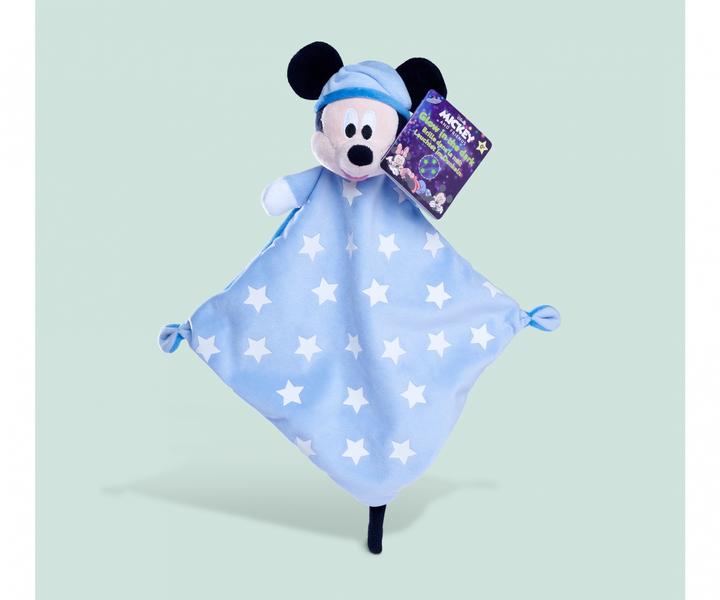 Actual product image Simba Disney Good Night Mickey GID cuddle cloth