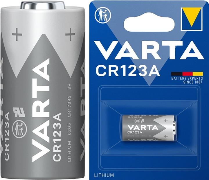 Actual product image Varta Photo Lithium (1 pcs., CR123A, 1430 mAh)